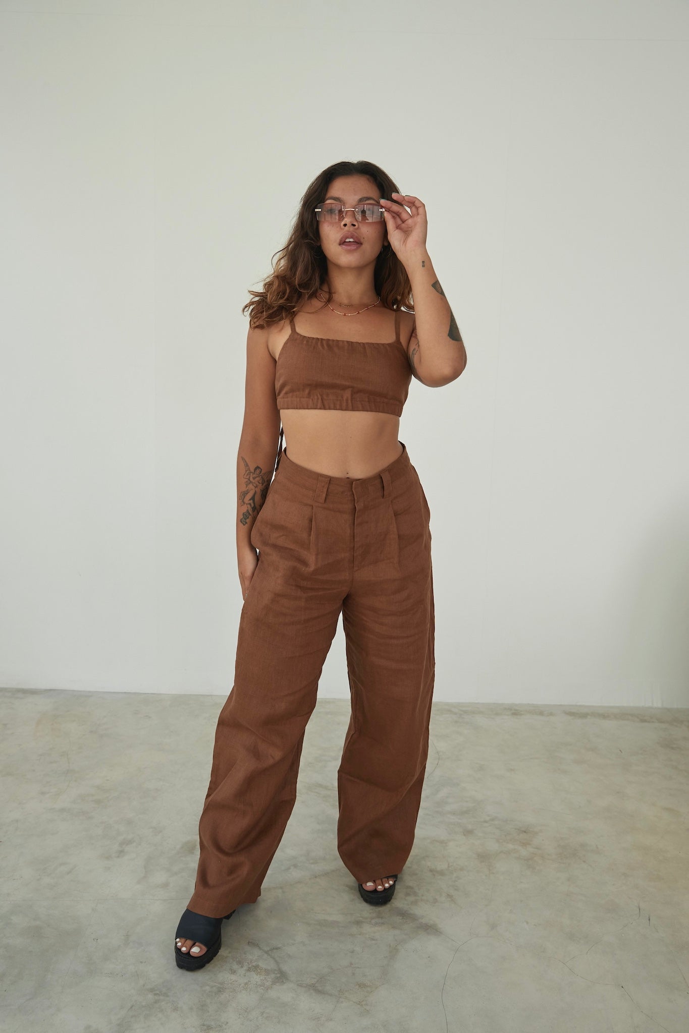 The Linen 90's Pant