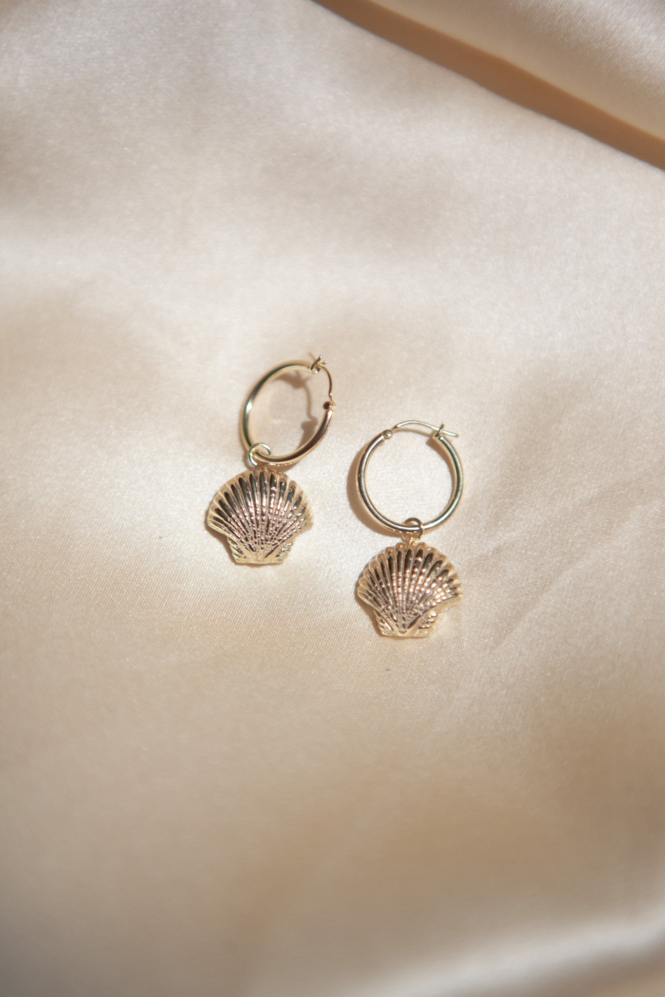 The Little Shell Hoops - Gold