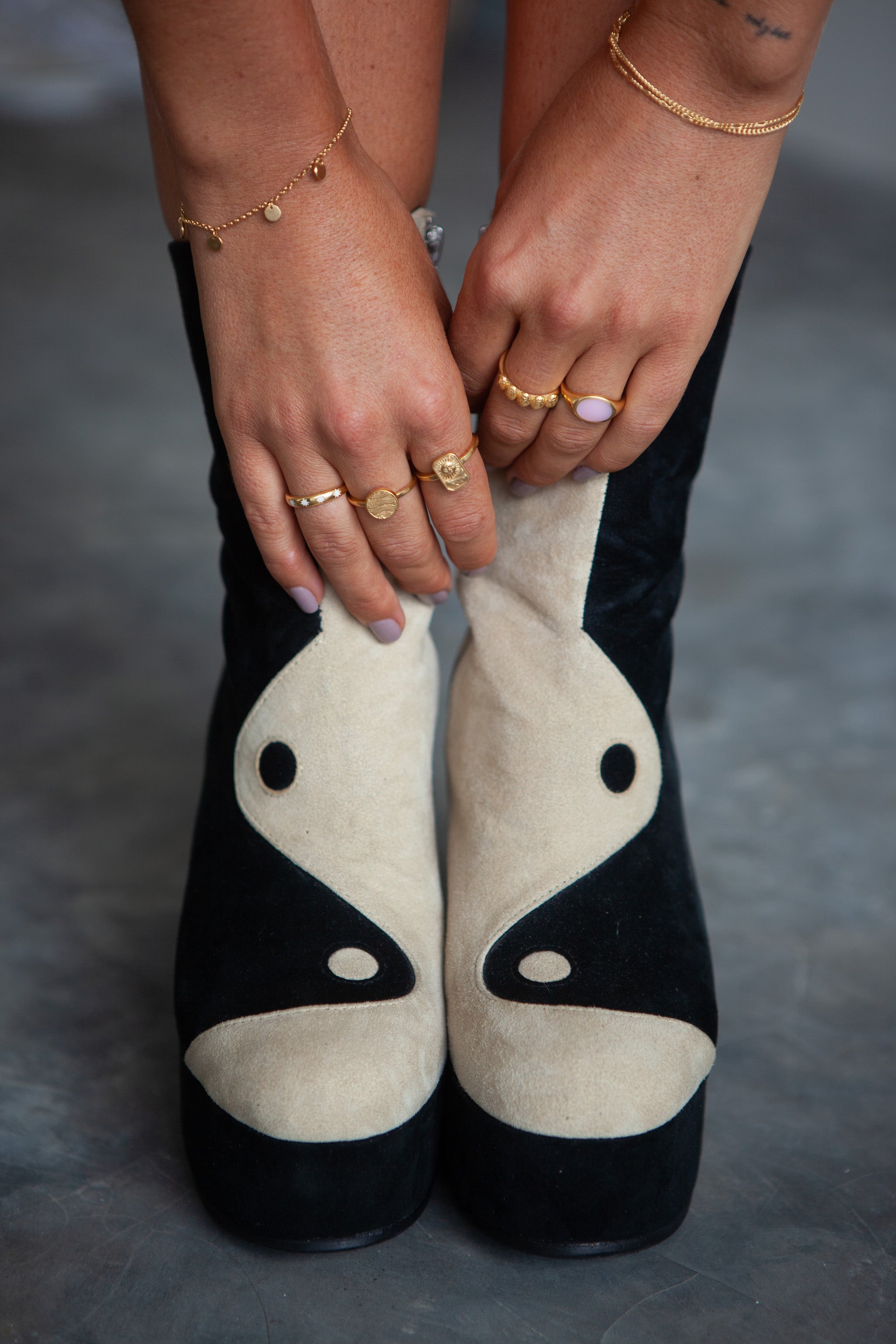 The Yin Yang Gogo Boot